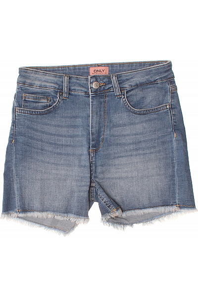 ONLY dámské modré džínové kraťasy s kapsami volnočasové krátké Vel. M | ONLY | obrázek 2