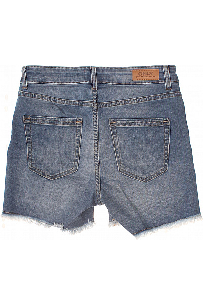 ONLY dámské modré džínové kraťasy s kapsami volnočasové krátké Vel. M | ONLY | obrázek 3