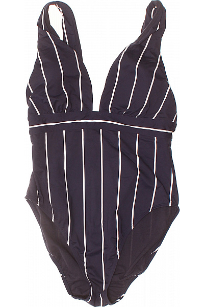 Ralph Lauren Dámské jednodílné pruhované plavky modré Vel. 40 | Ralph Lauren | obrázek 2