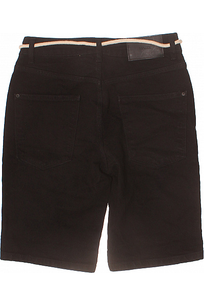 REVIEW dámské černé bavlněné kraťasy s páskem volnočasové Velikost EU S | REVIEW | obrázek 3