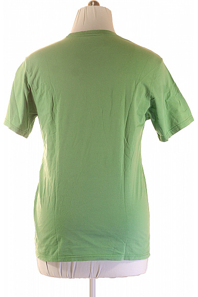 LEVIS zelené bavlněné tričko s krátkým rukávem a nápisem basic Vel. M | LEVIS | obrázek 2