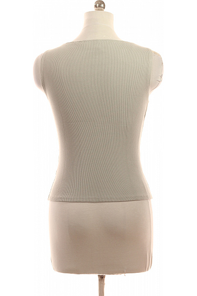 Weekday Dámské tričko bez rukávů jednobarevné lodičkový výstřih basic Vel. XS | Weekday | obrázek 2