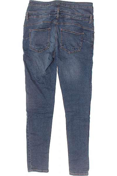 ONLY Dámské džíny skinny s vysokým pasem modré strečové Velikost L | ONLY | obrázek 2