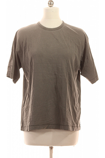 JJXX Dámské Tričko S Krátkým Rukávem Jednobarevné Basic šedé Velikost M