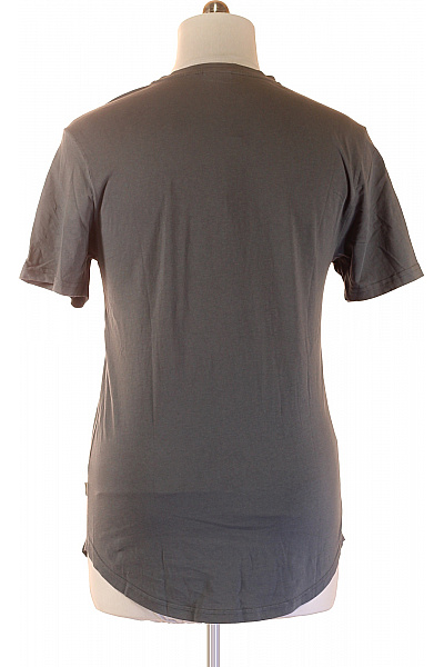 ONLY & SONS Pánské tričko s krátkým rukávem jednobarevné basic šedé Vel. L | ONLY & SONS | obrázek 3