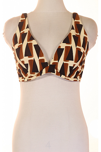 Dámské plavky trojúhelníkové hnědé béžové moderní | Unimoda | obrázek 2