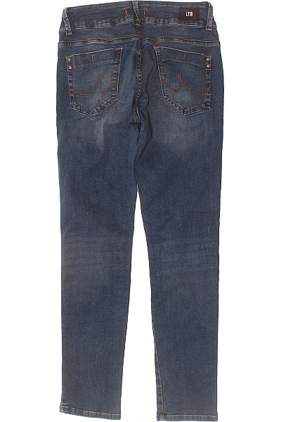 LTB Dámské džíny strečové úzké modré seprané Velikost 30 | LTB | obrázek 2