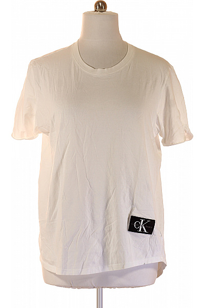 Calvin Klein Bavlněné Tričko S Krátkým Rukávem A Kulatým Výstřihem Jednobarevné Basic Velikost EU XXXL