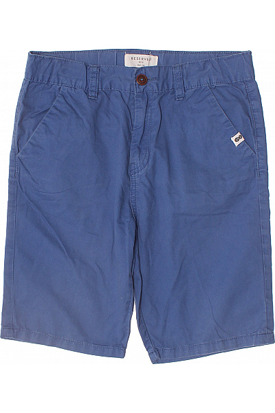 Reserved Chlapecké Kraťasy Modré Bavlněné Volnočasové Letní Vel. 152