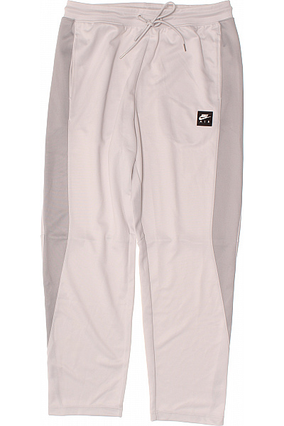 Nike Pánské Tepláky Sportovní Volnočasové Dlouhé šedé Velikost L