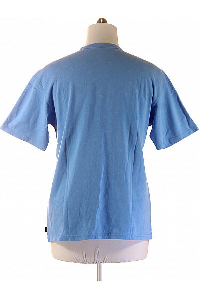 Nike Pánské bavlněné tričko s krátkým rukávem a výšivkou modré basic Velikost M | Nike | obrázek 3