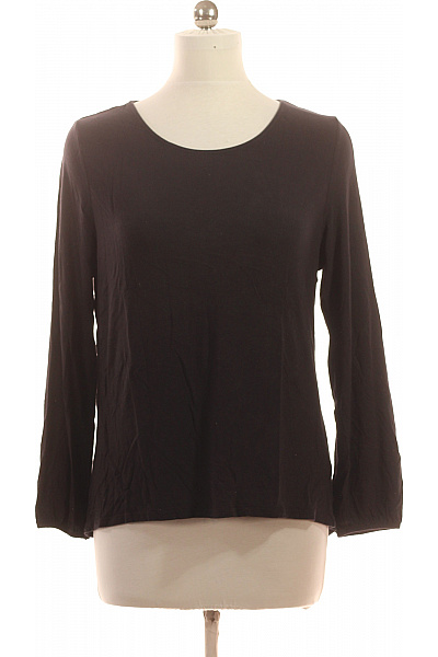 Lascana Dámské tričko s dlouhým rukávem černé jednobarevné basic Velikost EU 40/42 | Lascana | obrázek 2