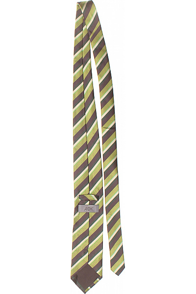 AOK proužkovaná kravata zelená | AOK | obrázek 3