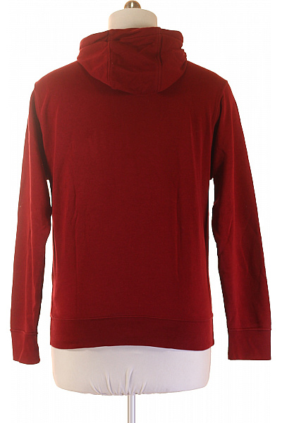 Nike pánská červená mikina s kapucí a logem Vel. m | Nike | obrázek 2