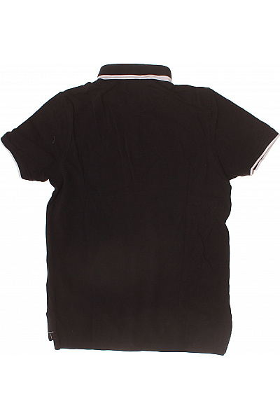 JACK & JONES Pánské černé polo tričko s límečkem a výšivkou Velikost l | JACK & JONES | obrázek 3