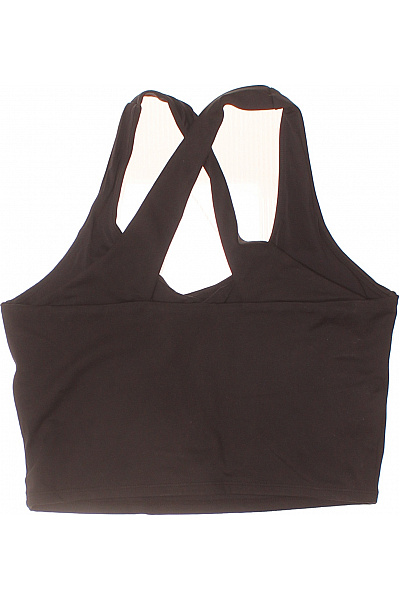 aimn Dámské černé sportovní tílko bez rukávů crop top Vel. s | aimn | obrázek 3