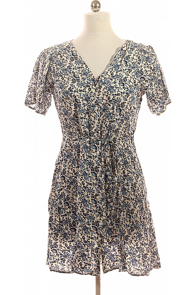 ONLY dámské šaty krátký rukáv květované s páskem volnočasové letní Velikost EU L | ONLY | obrázek 2