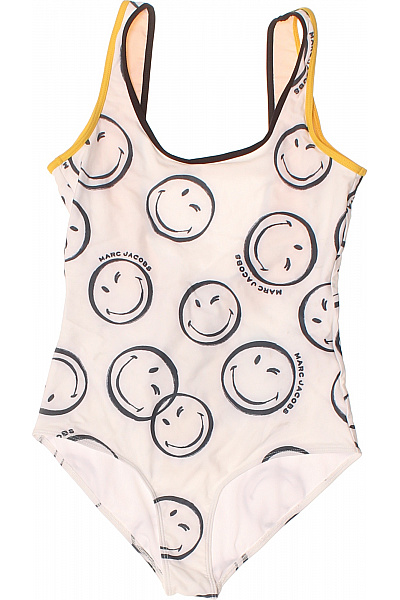 Smiley Dívčí Plavky S Potiskem Smajlíků Vel. 156