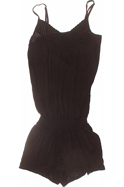 Lascana černý Overal Bez Rukávů Letní Vel. XS