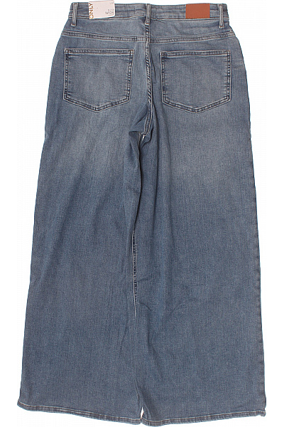 ONLY Dámské modré bavlněné džíny volné se širokými nohavicemi Vel. 30 | ONLY | obrázek 2