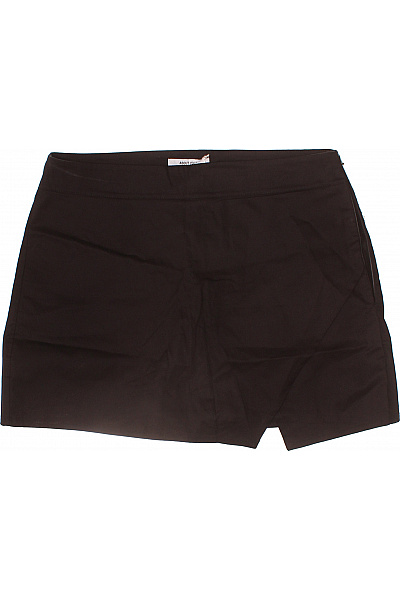 Dámské Bavlněné Kraťasy černé Volnočasové Mini Velikost 42