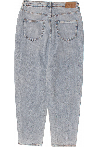 VERO MODA Dámské džíny volné s vysokým pasem modré bavlněné seprané Velikost 31/32 | VERO MODA | obrázek 2