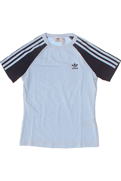 ADIDAS Dívčí Tričko S Krátkým Rukávem A Pruhy Vel. 34/36