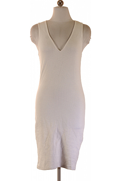 Dámské šaty Bez Rukávů žebrované Těsné Letní Na Ramínka Vel. 97