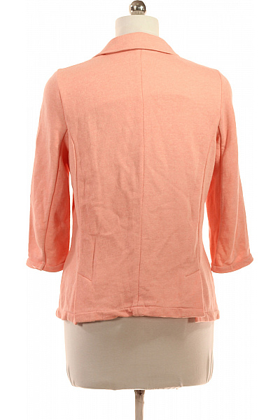 OPUS Růžový bavlněný blejzr s 3/4 rukávem ležérní Velikost 40 | OPUS | obrázek 2