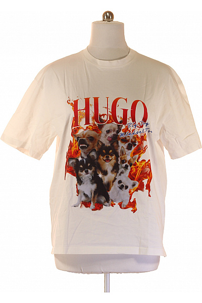 Hugo Boss Pánské tričko s krátkým rukávem a potiskem psů Vel. l | Hugo Boss | obrázek 2