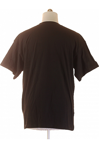 ADIDAS Pánské tričko s krátkým rukávem a výšivkou basic černé Velikost L | ADIDAS | obrázek 3