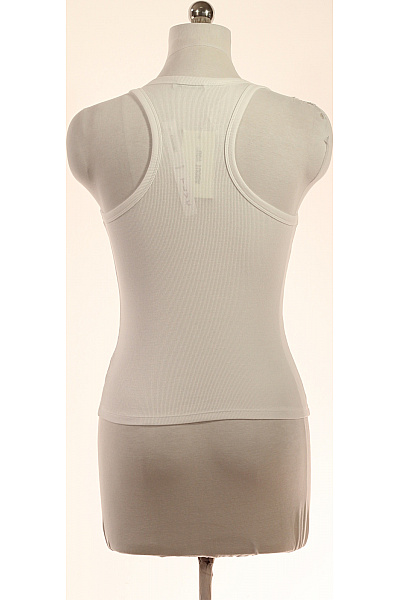 dámské bílé bavlněné tílko bez rukávů basic Vel. m | Unimoda | obrázek 2