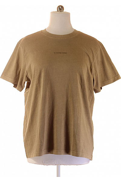 G-Star Pánské tričko s krátkým rukávem jednobarevné bavlněné basic khaki Vel. EU L | G-Star | obrázek 2
