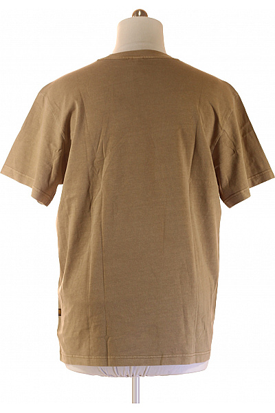 G-Star Pánské tričko s krátkým rukávem jednobarevné bavlněné basic khaki Vel. EU L | G-Star | obrázek 3