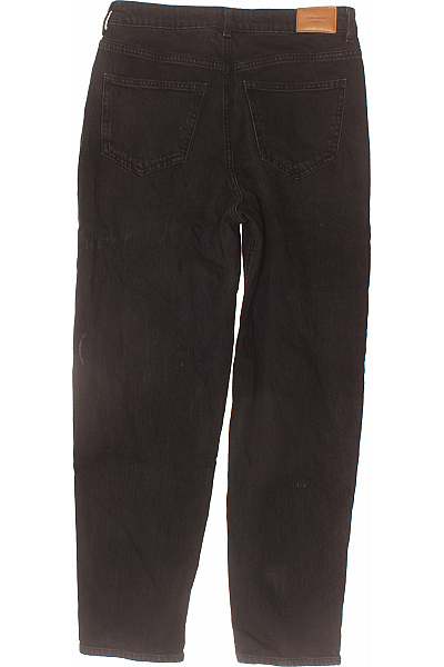 VERO MODA Dámské bavlněné džíny volné s vysokým pasem černé Vel. 30/32 | VERO MODA | obrázek 2