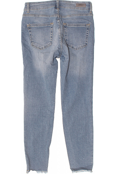 ONLY Dámské džíny strečové úzké s roztřepenými nohavicemi Vel. M | ONLY | obrázek 2