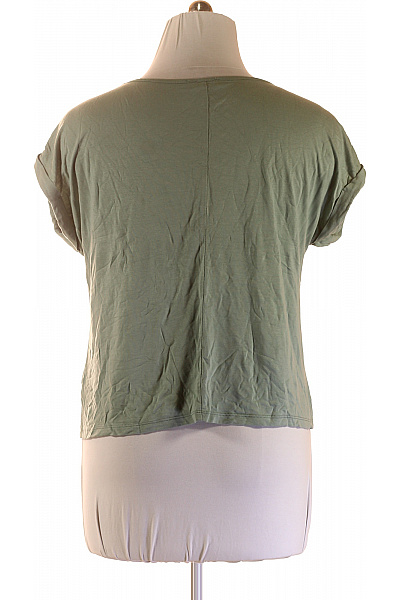 BUFFALO Zelené tričko s krátkým rukávem a knoflíky basic Vel. 44/46 | BUFFALO | obrázek 3