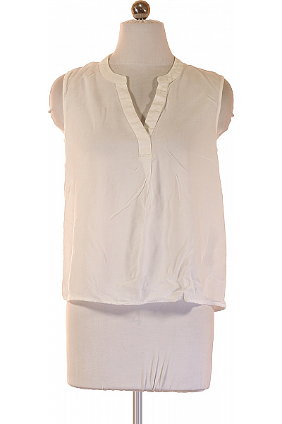 VILA Dámská halenka bez rukávů bílá viskóza volná Velikost 36 | VILA | obrázek 2