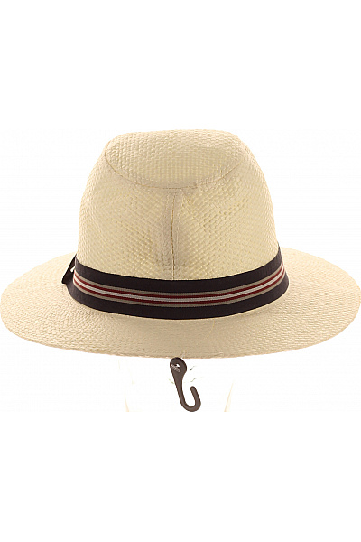 papírový klobouk fedora béžový | Unimoda | obrázek 3