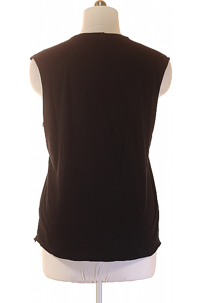 URBAN CLASSICS Pánské bavlněné tričko bez rukávů černé jednobarevné basic Velikost XL | URBAN CLASSICS | obrázek 3