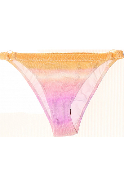 Watercult Dámské plavkové kalhotky trojúhelníkové batikované žebrované oranžové růžové | Watercult | obrázek 2