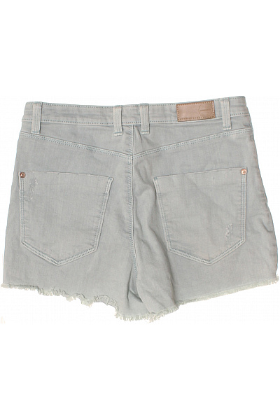 CLOCKHOUSE Dámské šedé džínové kraťasy s kapsami Velikost S | CLOCKHOUSE | obrázek 3