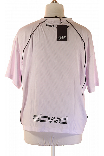 PULL&BEAR Pánské tričko s krátkým rukávem a potiskem Vel. l | PULL&BEAR | obrázek 3