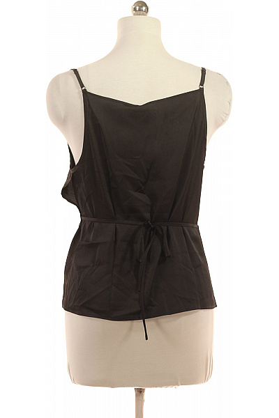 LeGer by Lena Gercke dámská halenka bez rukávů saténová elegantní černá asymetrická Velikost 40 | LeGer by Lena Gercke | obrázek 2