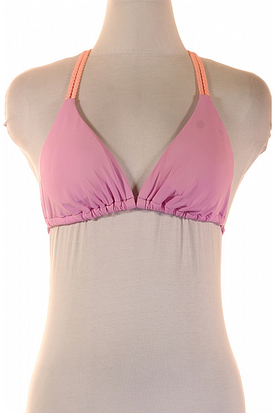 růžové trojúhelníkové bikiny za krk | Unimoda | obrázek 2