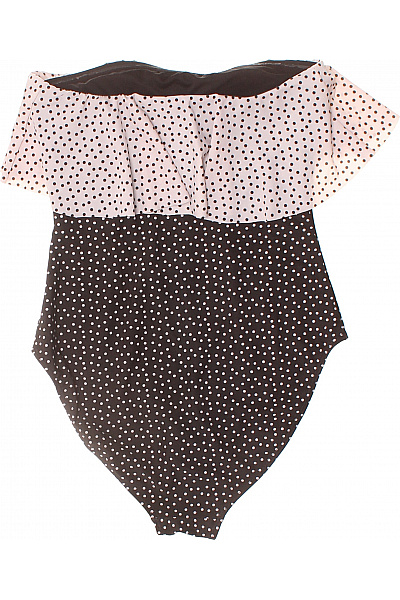 BRAVE SOUL Dámské jednodílné plavky puntíkované s volánky Velikost M | BRAVE SOUL | obrázek 3