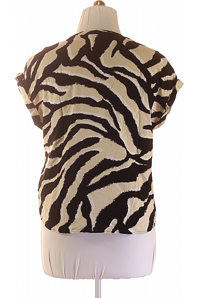 TOM TAILOR Dámská halenka s krátkým rukávem a potiskem zebra Vel. 44 | TOM TAILOR | obrázek 3