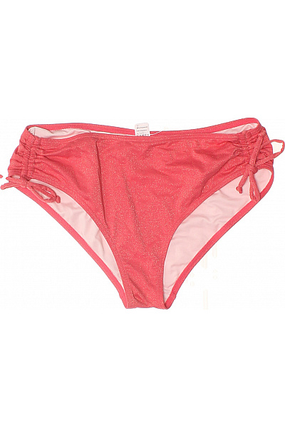 Dámské plavkové kalhotky červené třpytivé na zavazování Vel. 38 | Unimoda | obrázek 2