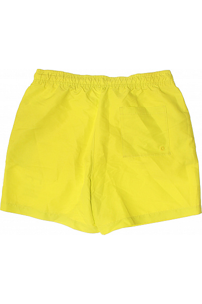 Calvin Klein pánské žluté plavecké kraťasy s potiskem Velikost M | Calvin Klein | obrázek 2