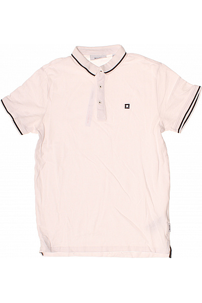 ONLY & SONS Pánské tričko polo s krátkým rukávem bílé bavlněné Velikost S | ONLY & SONS | obrázek 2